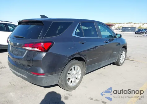 2022 Chevrolet Equinox Awd Lt из США, поврежденный, VIN 2GNAXUEV4N6155989